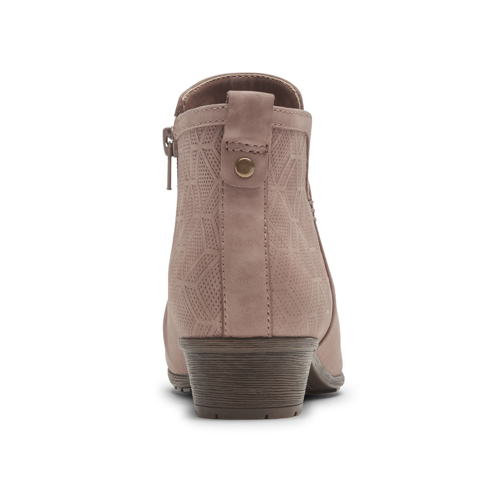 Botas Rockport Mujer Mexico - Cobb Hill Gratasha 2 Panel Rosas - ZRBCK7816